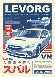 Subaru Levorg VN sur Kaminarirace