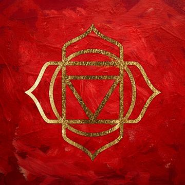 Wurzelchakra Muladhara von beangrphx Illustration and paintings