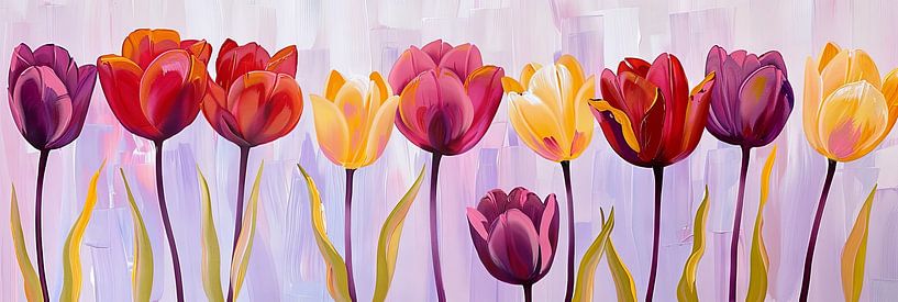 Tulipes par Poster Art Shop