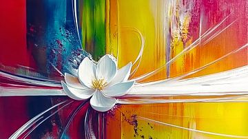 weisse blume