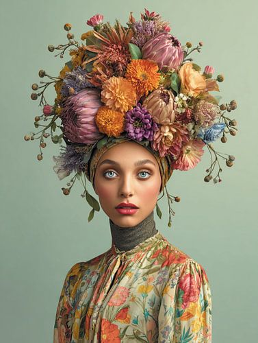 Bloemenvrouw