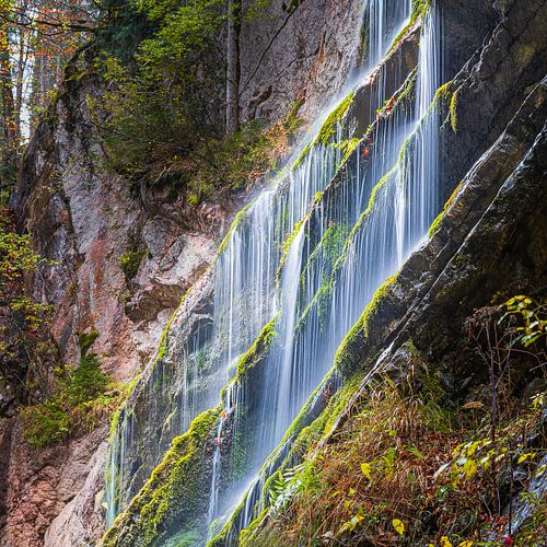The Wimbachklamm in autumn, Ramsau bei Berchtesgaden, Germany by Henk Meijer Photography