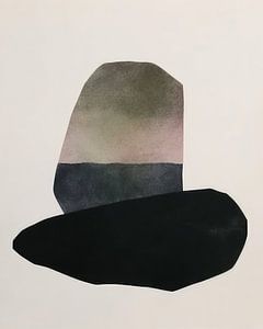 Modernes und abstraktes Aquarell