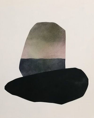 Modernes und abstraktes Aquarell