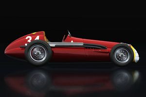 Alfa Romeo 158 Alfetta Zijaanzicht van Jan Keteleer