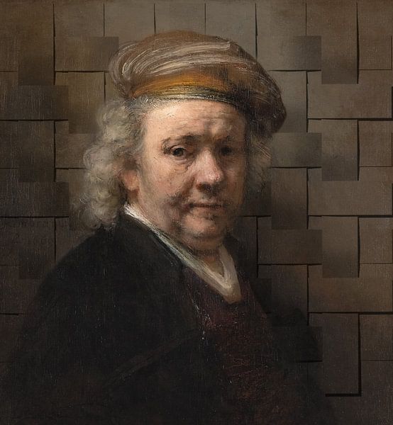 Selbstbildnis Rembrandt van Rijn von Moonheart Artworks