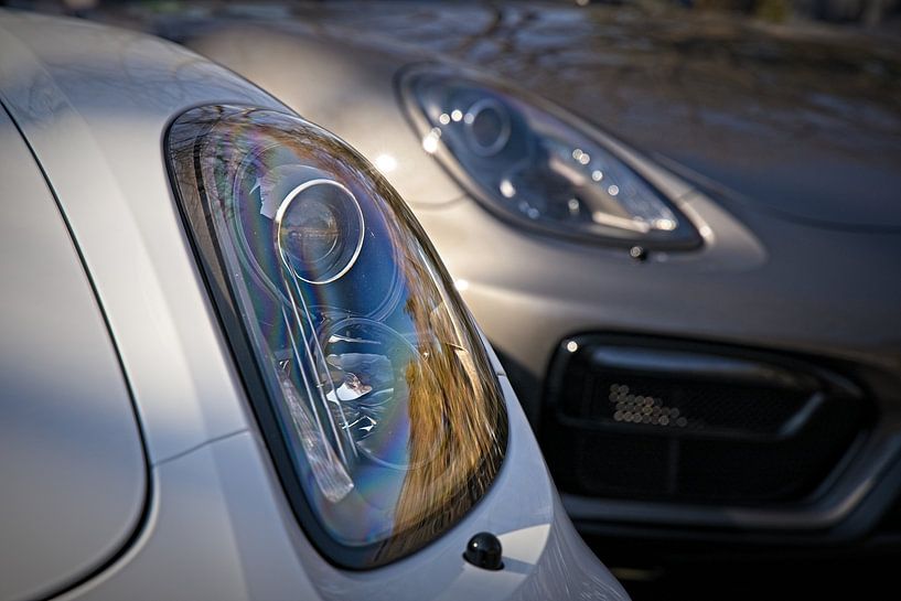 Headlight Porsche Boxster 981 GTS by Rob Boon