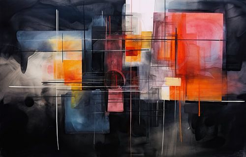Abstract in Watercolour 110972 by Abstract Painting