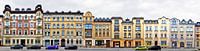 Aue / Erzgebirge | Wettinerstraße Panorama von Panorama Streetline Miniaturansicht