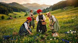 L'idylle de la Forêt-Noire au milieu d'une mer de fleurs 3.0 sur Ingo Laue