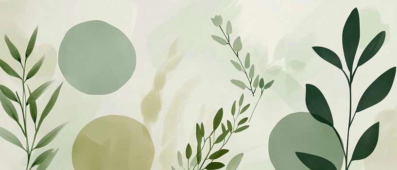 Sanfte Naturtöne und harmonische Formen von Poster Art Shop