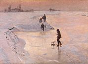 The kingfishers, Emile Claus by Masterful Masters thumbnail