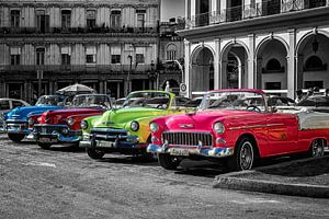 La Havane, Cuba, voiture ancienne sur Carina Buchspies