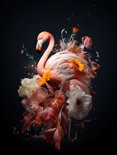 Elegant Explosion | Flamingo