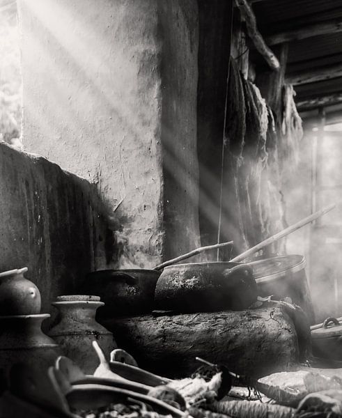 vintage kitchen black and white von Alex Neumayer