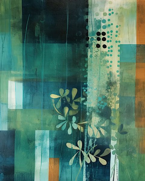 Abstract modern van Imagine