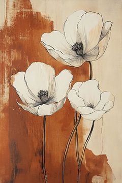Mohn Orange von Wunderbare Kunst