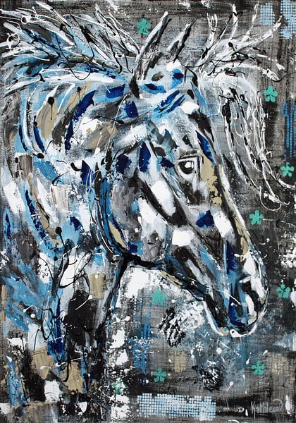 Horse Spirit door Kathleen Artist van Kathleen Artist Fine Art