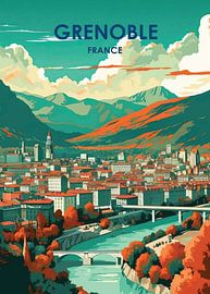 L'horizon de Grenoble : Le charme d'une ville alpine