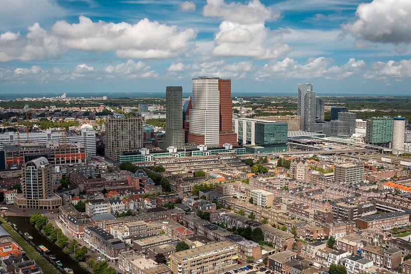 The City of The Hague from the iron by Jolanda Aalbers