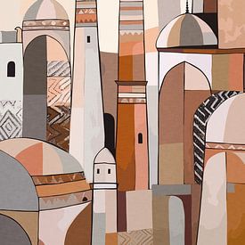 Minarette von Marrakech