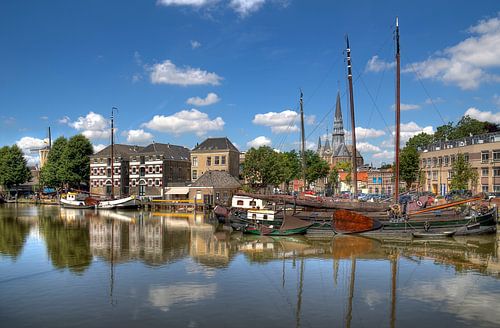 Port de Gouda sur Jan Kranendonk