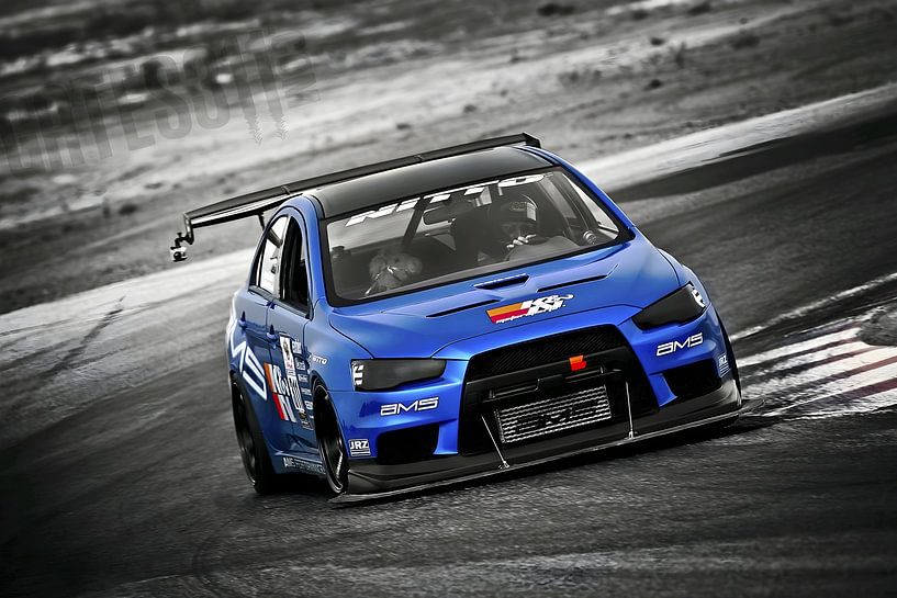 Mitsubishi Lancer Evolutie van Art Indi
