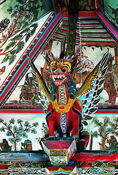 Garuda Statue Bali by Dorothy Berry-Lound