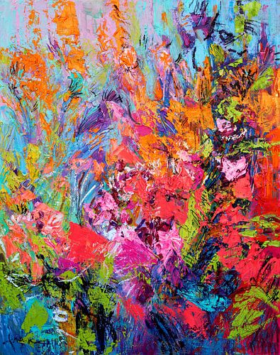 Éclat de fleurs éthérées sur Dorothy Fagan