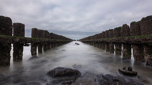 Symmetrisch Paalhoofd bij Westkapelle