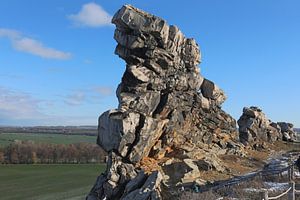 Die Teufelsmauer im Harz