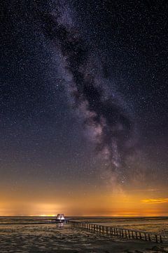 De Melkweg op Terschelling. van Marco Lok