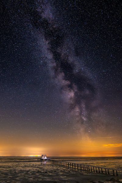 Die Milchstraße auf Terschelling. von Marco Lok