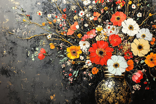 Flower painting