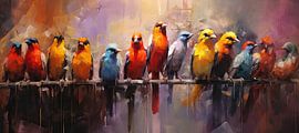 The Only Bluebird by Eye catching paintings