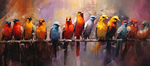 The Only Bluebird by Eye catching paintings