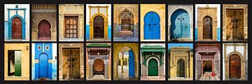 Panorama Doors Morocco by Dieter Walther