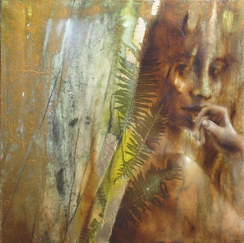 Lisa - het uitzicht achter varenbladeren