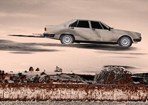 Maserati Quattroporte III volant au-dessus...