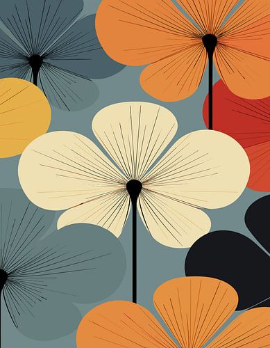 Papillon Fleurs Art floral