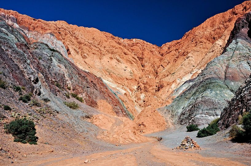The colourful mountains of Purmamarca by Frank Photos