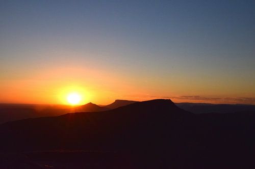 Zonsondergang Zuid Afrika, Graaff Reinet