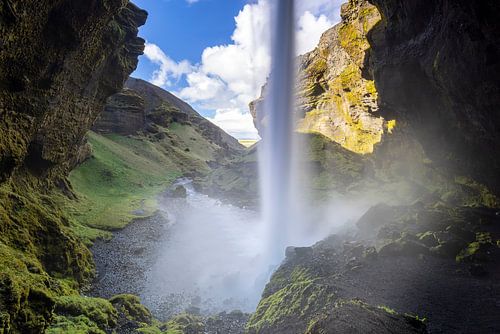 Icelandic waterfall