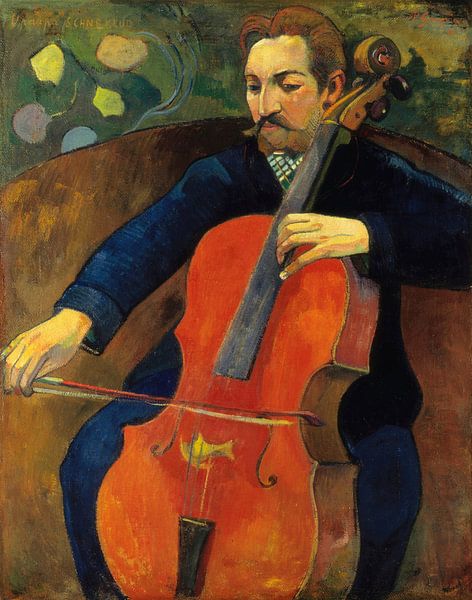 The Player Schneklud, Paul Gauguin by Masterful Masters