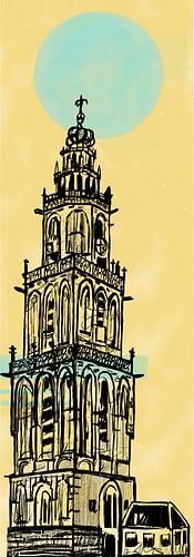 Martinitoren Groningen Het beste moar weer