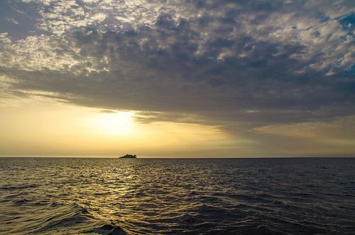 Zeegezicht in Kroatie