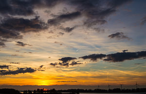 November sky