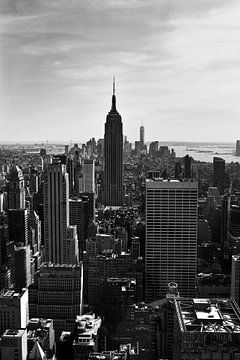 New York skyline van Jalisa Oudenaarde