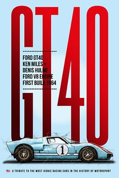 Ford GT40 Tribute Miles by Theodor Decker