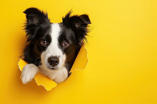 Border collie portret